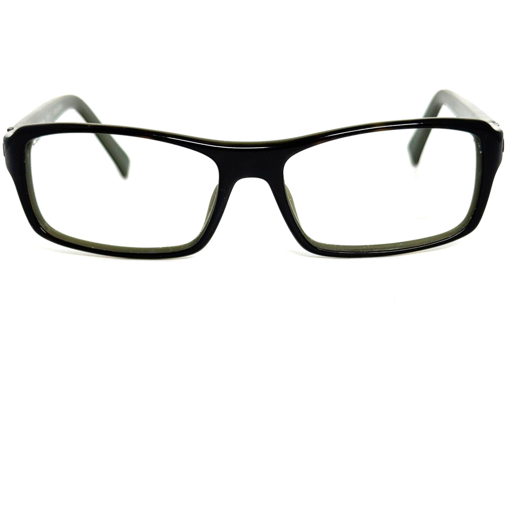 Cole Haan CHS 675 Tortoist Green Eyeglasses Full Rim Brown Green H16372